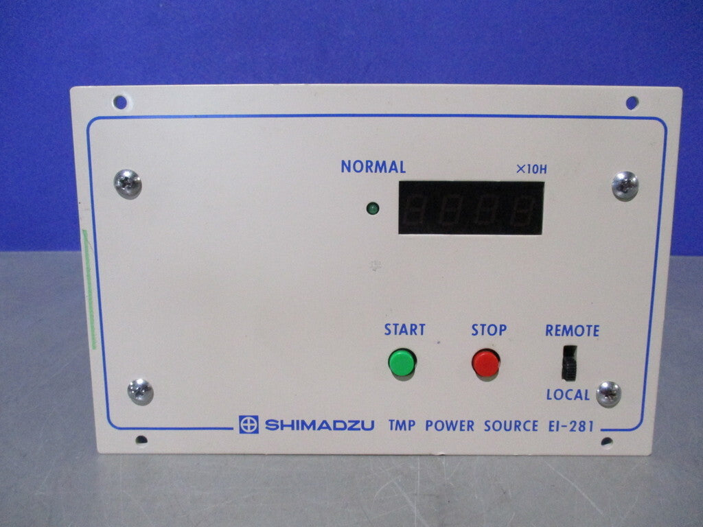 SHIMADZU EI-281 Turbo Molecular Pump Power Supply [q1196750590]
