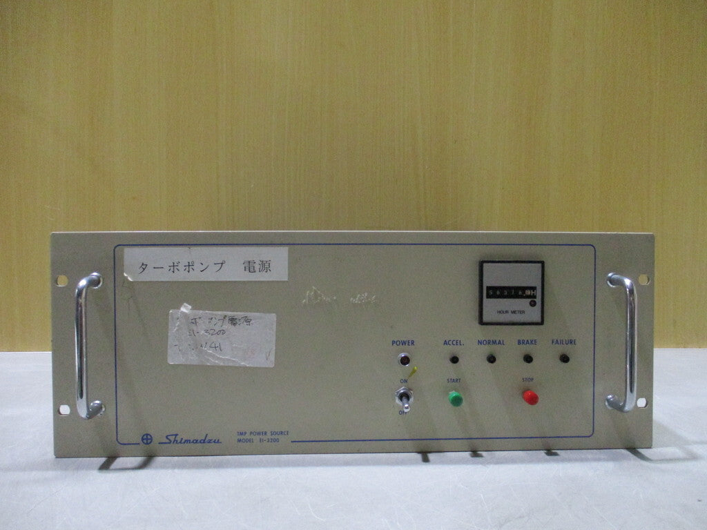 SHIMADZU EI-3200 TMP POWER SOURCE [j1196753681]