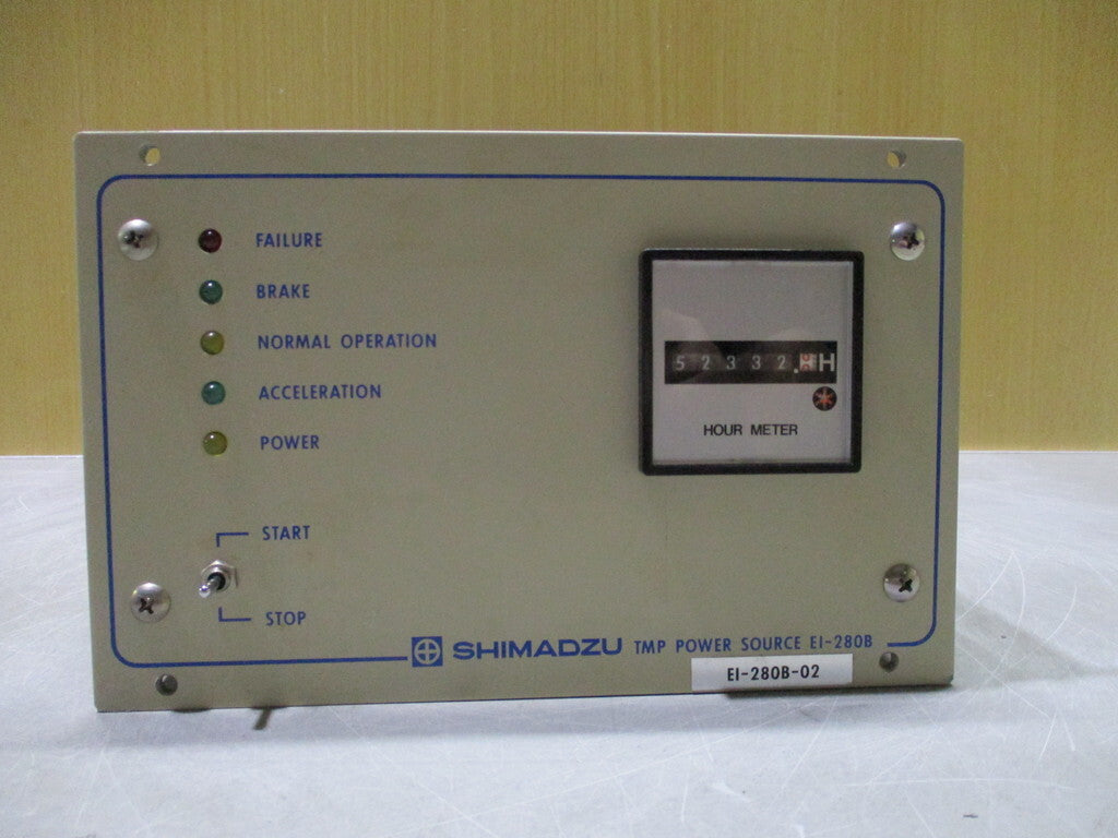 SHIMADZU EI-280B-02 Turbo Molecular Pump Power Supply [q1196750994]