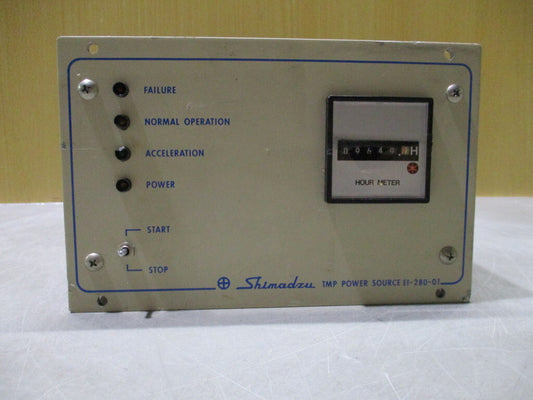 SHIMADZU EI-281-01 Power Supply for Turbo Molecular Pumps [r1196744327]