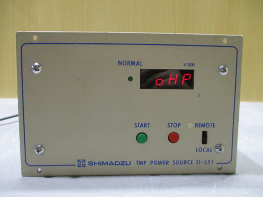 SHIMADZU EI-551 TMP POWER SOURCE [k1196748725]