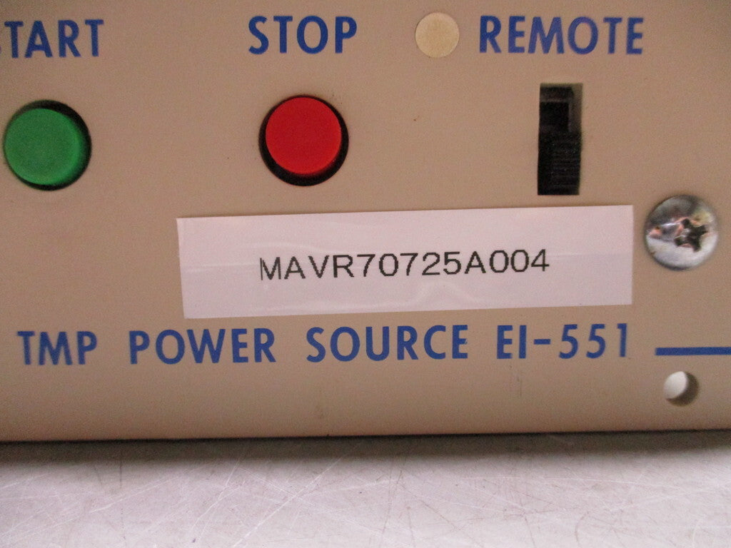 SHIMADZU EI-551 TMP POWER SOURCE [k1196748725]