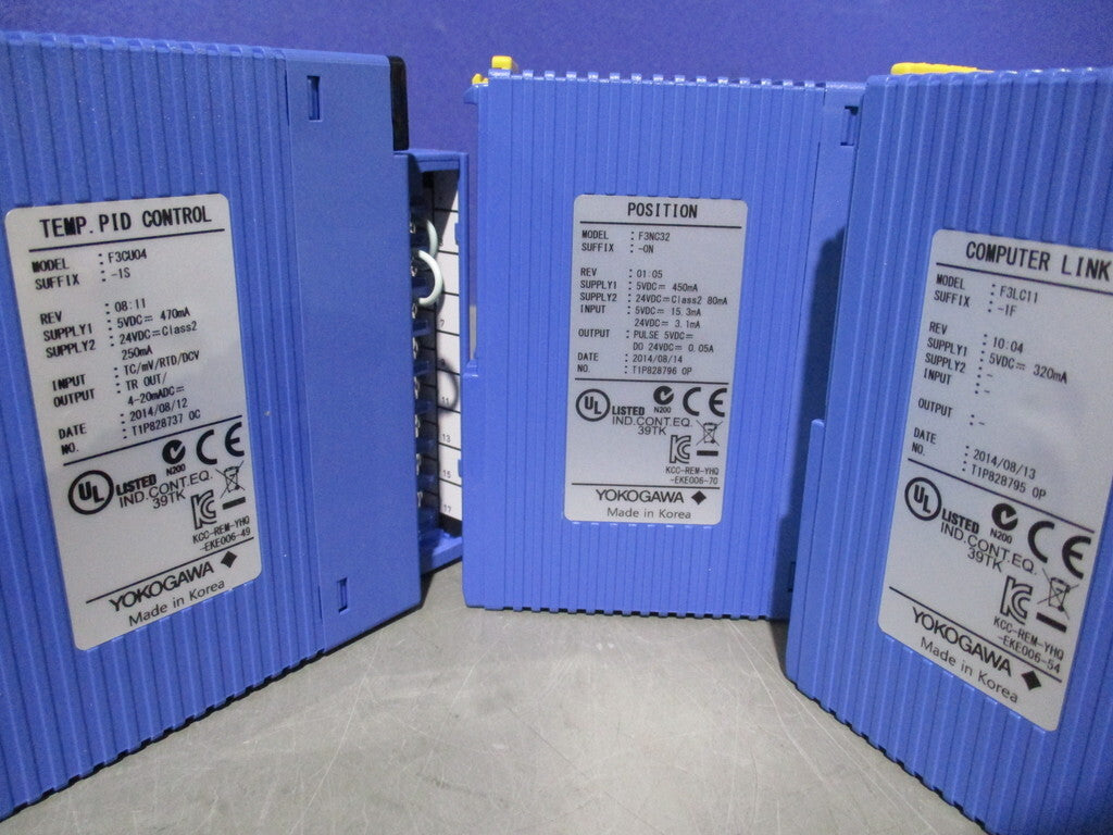 YOKOGAWA F3PU20-0S F3SP71-4S F3WD64-3P F3AD04-5V F3DA04-6R F3CU04-1S F3NC32-0N F3LC11-1F F3BU13-0N Product [g1198123323]