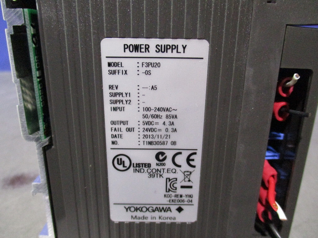 YOKOGAWA F3PU20-0S Control Module Set [b1198121285]