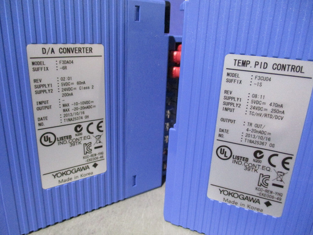 YOKOGAWA F3PU20-0S Control Module Set [b1198121285]