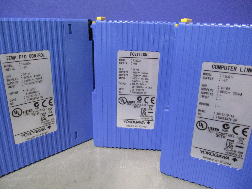YOKOGAWA F3PU20-0S Control Module Set [b1198121285]