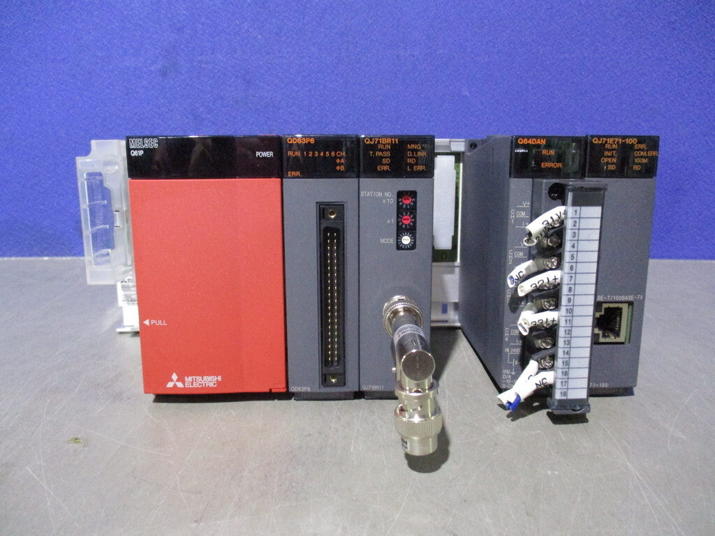 MITSUBISHI Q61P QD63P6 QJ71BR11 Q64DAN QJ71E71-100 Q65B Unit [u1198135556]