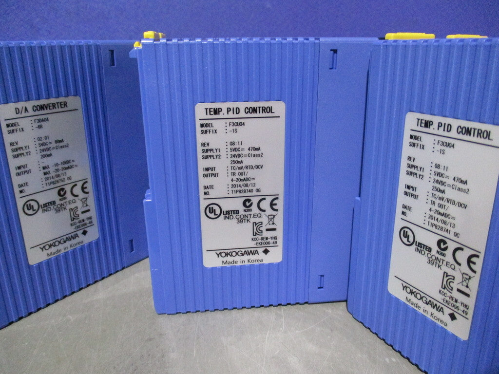 YOKOGAWA F3PU20-0S/F3SP71-4S/F3WD64-3P/F3AD04-5V/F3DA04-6R/F3CU04-1S*2/F3NC32-0N/F3LC11-1F/F3BU13-0N Product [p1198123958]
