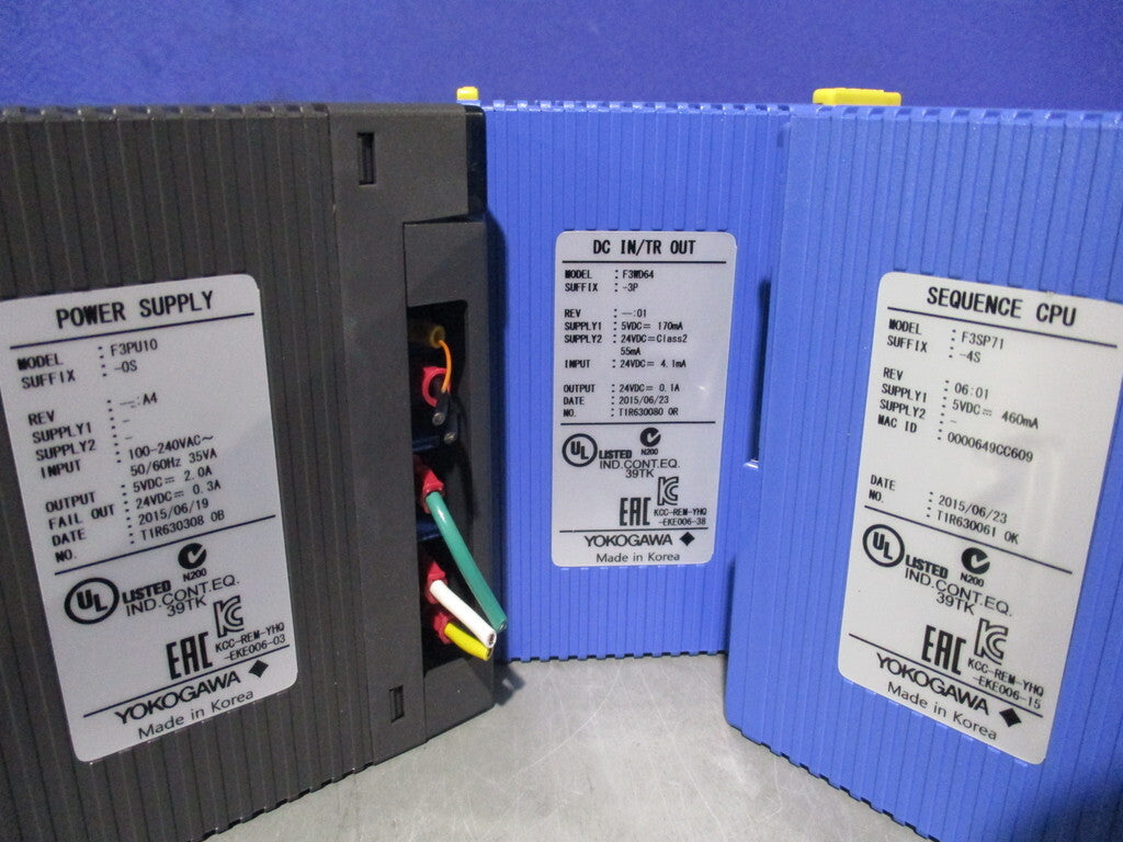 YOKOGAWA F3PU10-0S/F3SP71-4S/F3WD64-3P/F3LX02-1N/F3CX04-0N/F3AD08-6R/F3BU06-0N Product [s1198118327]