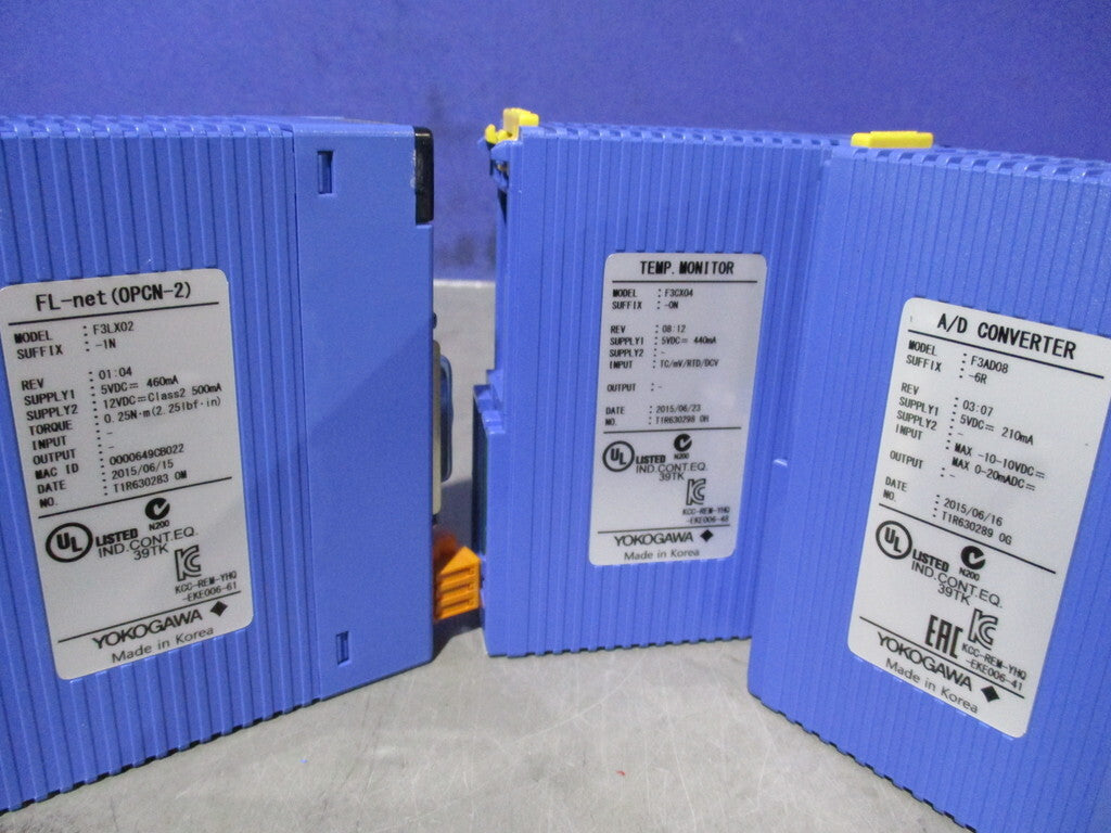YOKOGAWA F3PU10-0S/F3SP71-4S/F3WD64-3P/F3LX02-1N/F3CX04-0N/F3AD08-6R/F3BU06-0N Product [s1198118327]