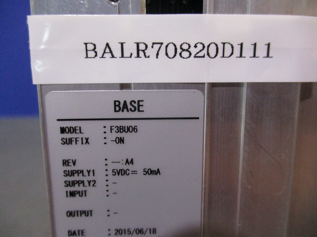 YOKOGAWA F3PU10-0S/F3SP71-4S/F3WD64-3P/F3LX02-1N/F3CX04-0N/F3AD08-6R/F3BU06-0N Product [s1198118327]