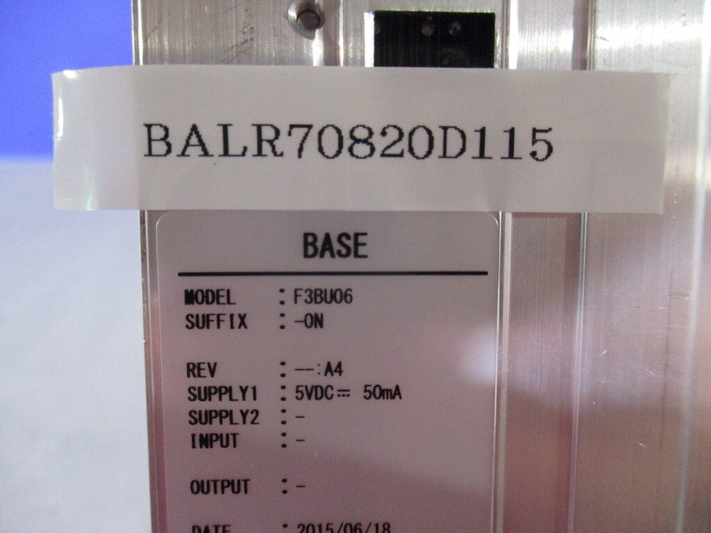YOKOGAWA F3PU10-0S Product Category [w1198106848]