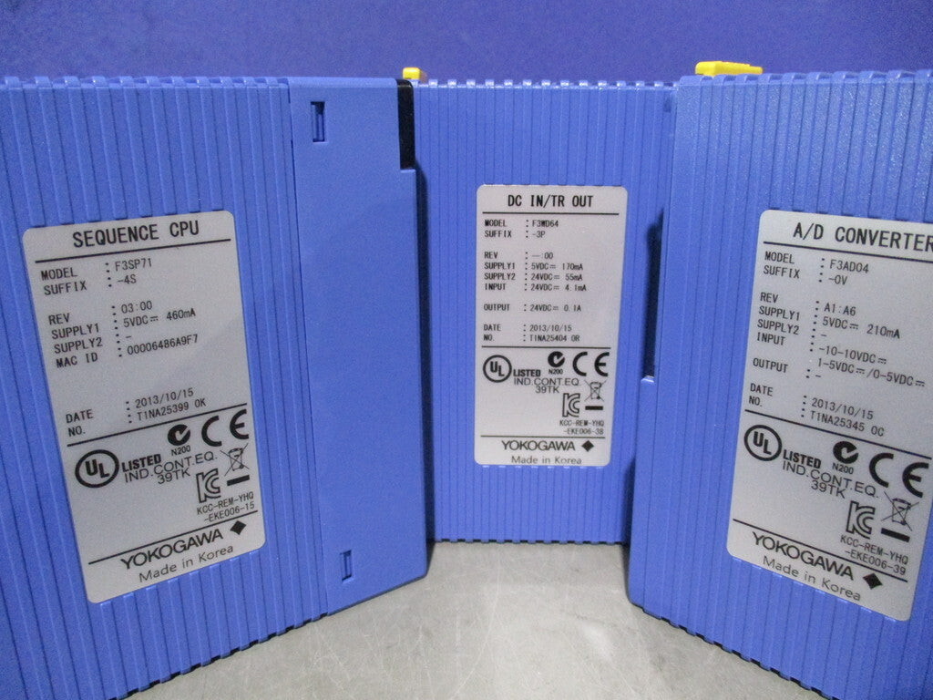 YOKOGAWA F3PU20-0S Control Module [m1198107446]