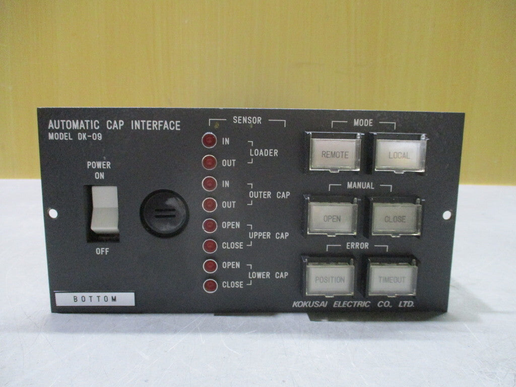 KOKUSAI ELECTRIC DK-09 AUTOMATIC CAP INTERFACE [n1199385193]