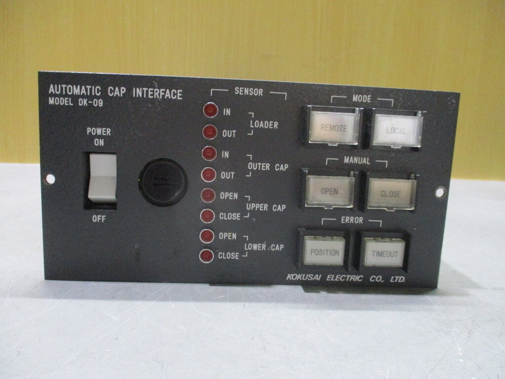 KOKUSAI ELECTRIC DK-09 AUTOMATIC CAP INTERFACE [g1199395134]