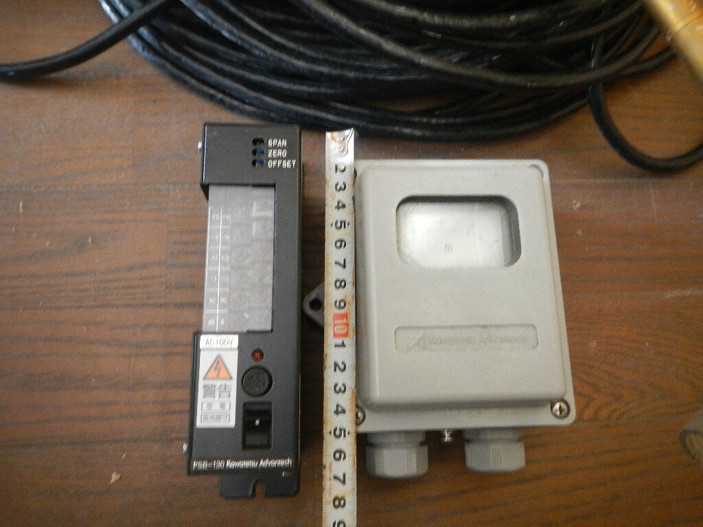 Kawatetsu PSB-130A Water Level Meter -72 to 0m with JB-453M Indicator and Electrode [u1200484484]