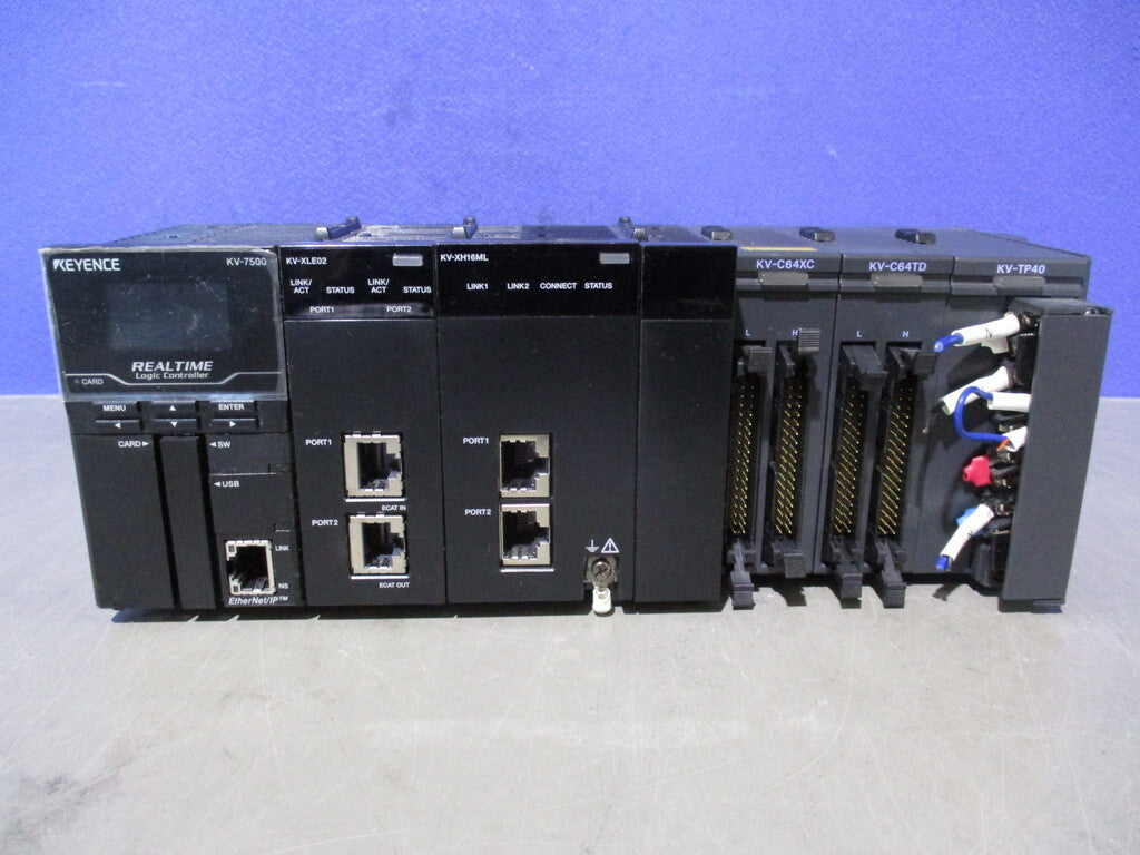 KEYENCE KV-7500 Programmable Logic Controller [e1208244082]
