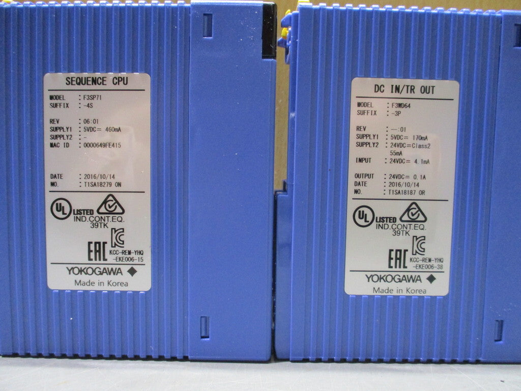 Yo Yokawa PU20-0S SP71-45 WD64-3P CU04-1S NC32-0N LC11-1F LX02-1N [u1209028219]