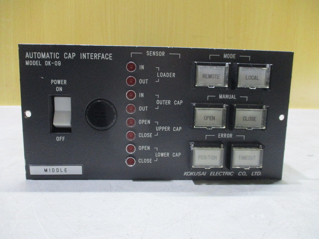 KOKUSAI ELECTRIC DK-09 AUTOMATIC CAP INTERFACE [1210133518]