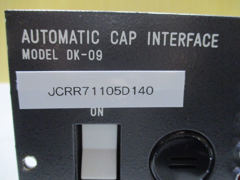 KOKUSAI ELECTRIC DK-09 AUTOMATIC CAP INTERFACE [1210133518]