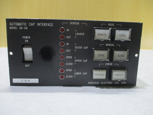 KOKUSAI ELECTRIC DK-09 AUTOMATIC CAP INTERFACE [g1210158701]