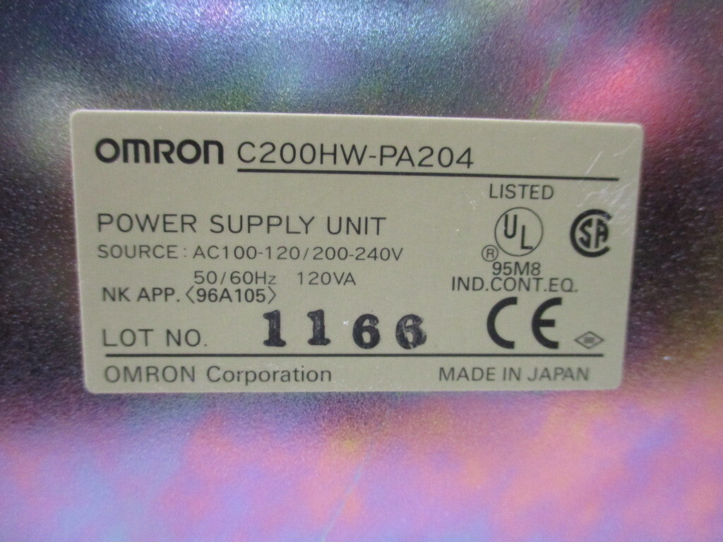 OMRON PA204 SYSMAC C200HX RM201 OD215 MD501 ID217 [t1211904415]