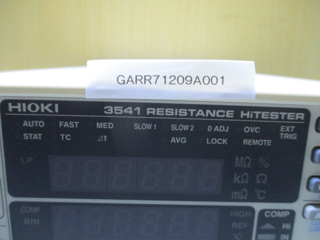 Hioki Electric 3541 Milliohm Tester [g1213677967]