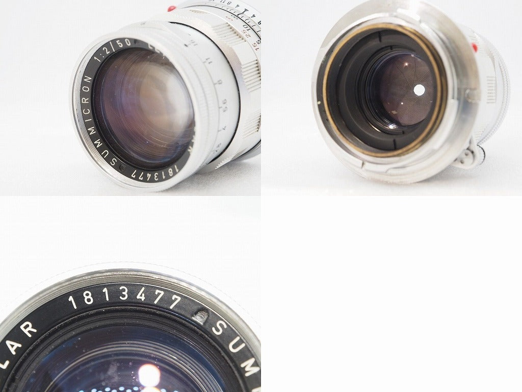 Leica SUMMICRON 50mm F2 Single Focus Lens 1st Generation [m1215649820]