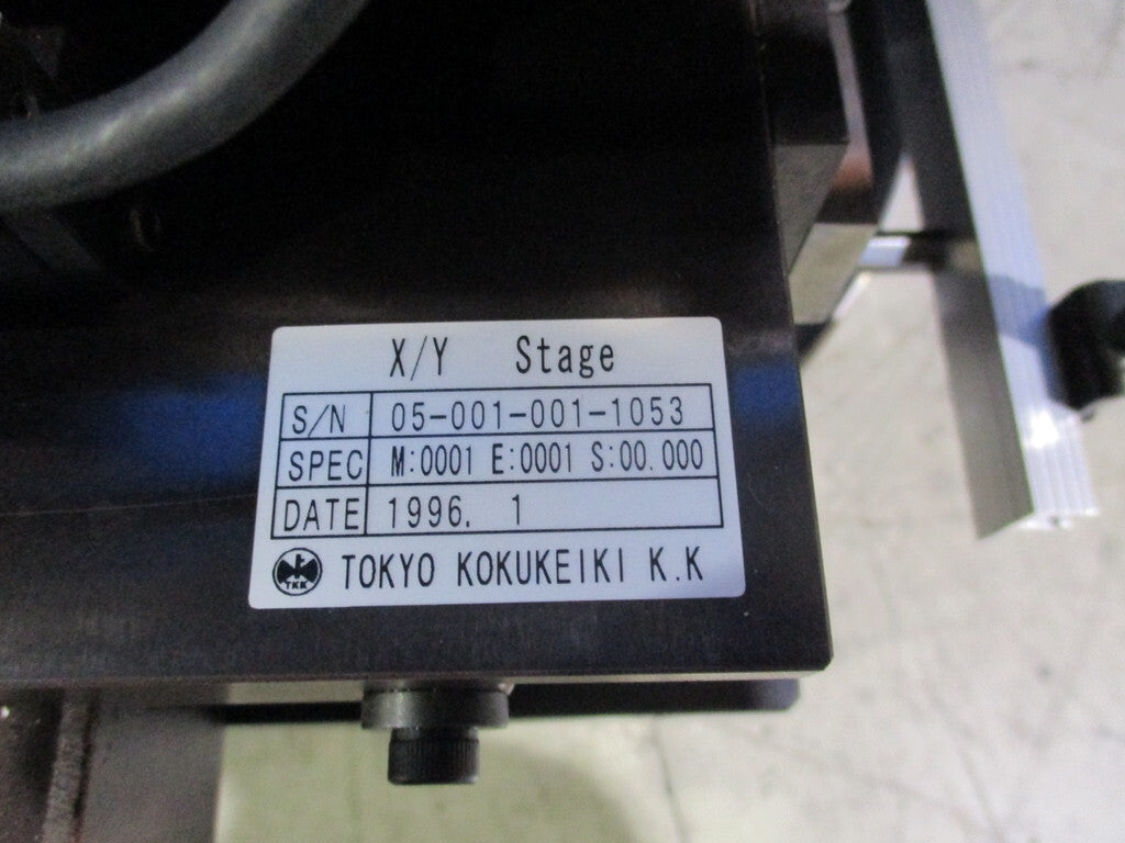 TOKYO KOKUKEIKI X/Y Stage S/N 05-001-001-1053 / NSK SERIAL N0.96N7-004 [n1216858076]
