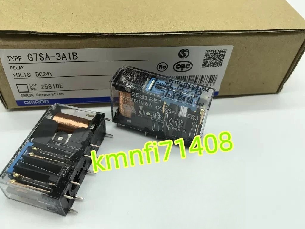Omron G7SA-3A1B 24VDC Safety Relay 100 Piece Set [s1218657279]