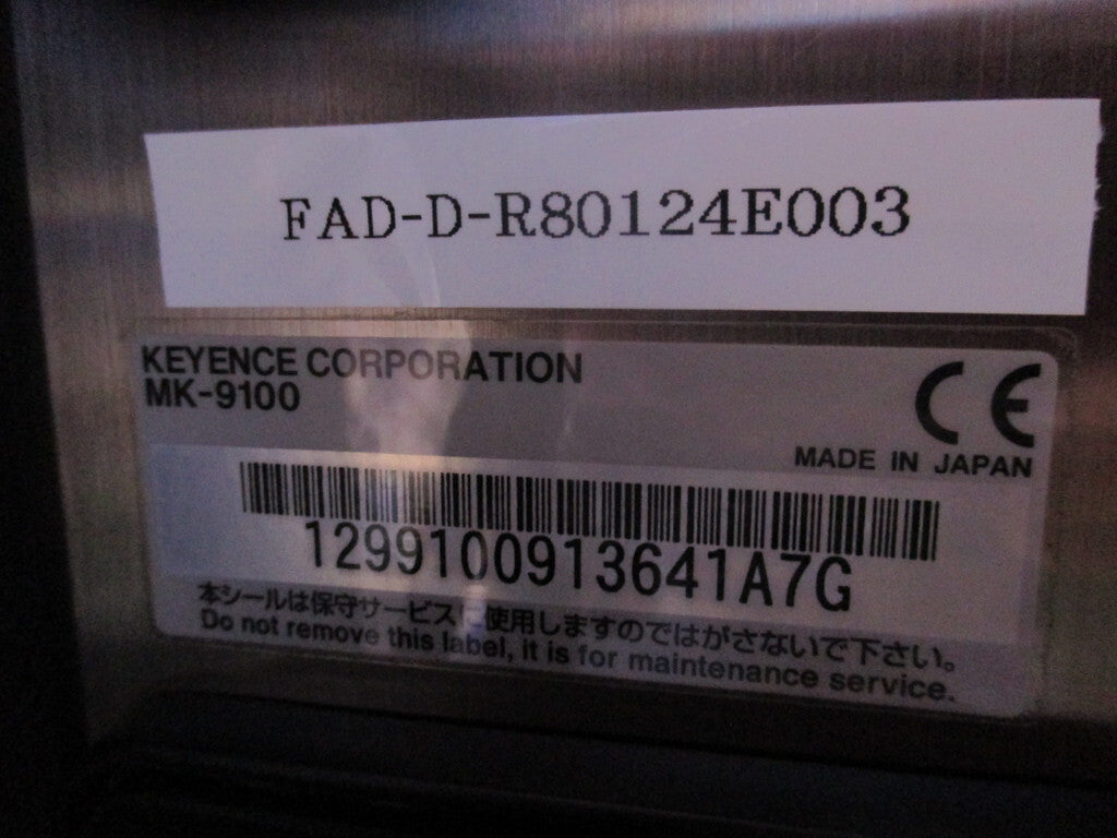 KEYENCE MK-9100 High Performance Inkjet Printer [g1218697373]