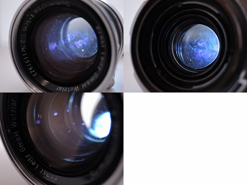 Leica Summicron 5cm f2 M Mount Lens Collapsible Barrel [f1219031261]