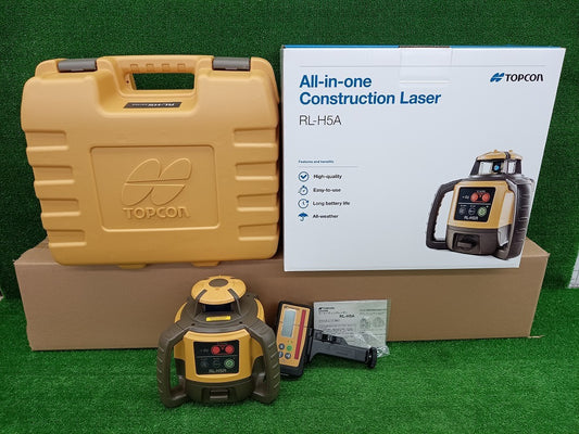 TOPCON RL-H5A Rotating Laser LS-100D Receiver with Tripod [s1220034668]