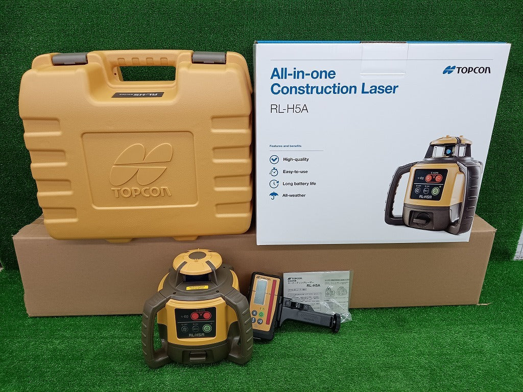 TOPCON RL-H5A Rotating Laser Receiver LS-100D with Tripod [s1220034668]