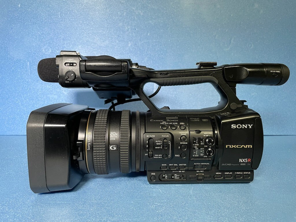 Sony HXR-NX5R NXCAM Camcorder 2018 Model with ECM XM1 Microphone and AC Adapter [l1247377909]