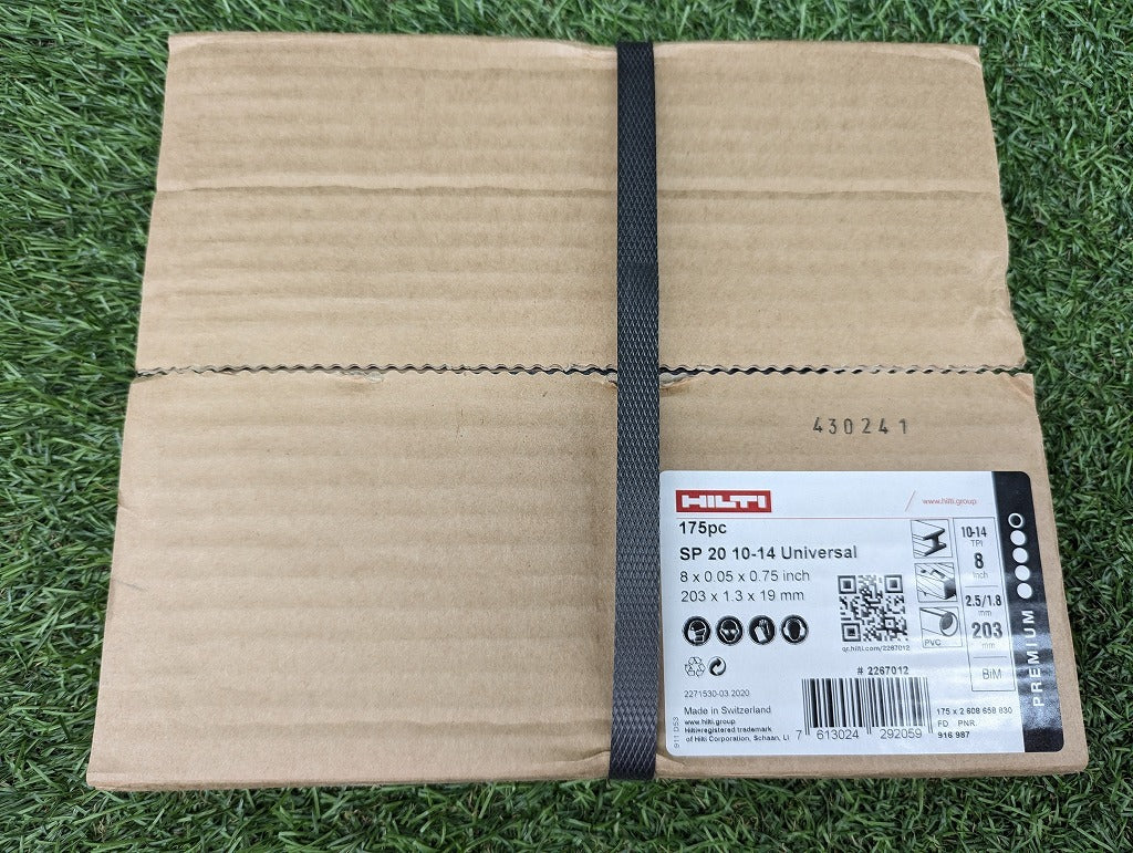 HILTI SP20 1014 Reciprocating Saw Blade Universal 175 Pieces 2 Box Set [v1214822151]