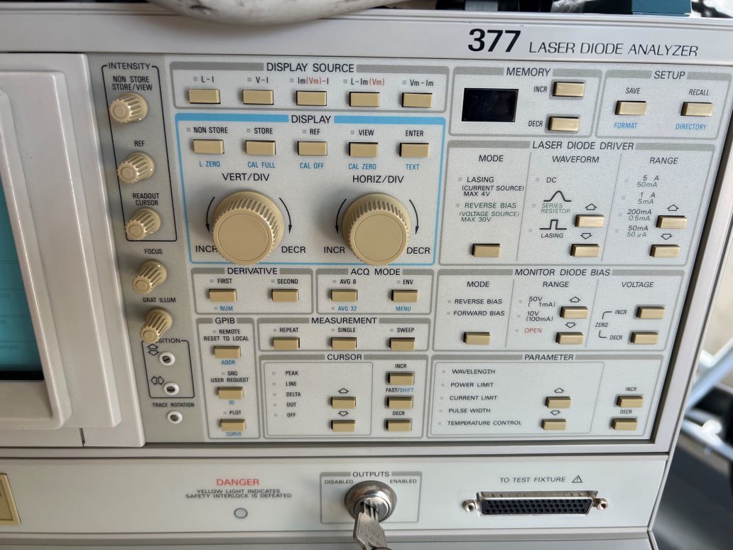 Sony Tektronix 377 Diode Analyzer (as-is) [s1115422932]