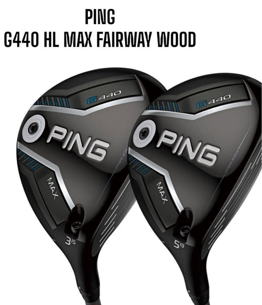 PING G440 HL MAX FW Fairway Wood Set of 2 #3 #5 FUJIKURA SPEEDER NX GRAY [u1170359174]