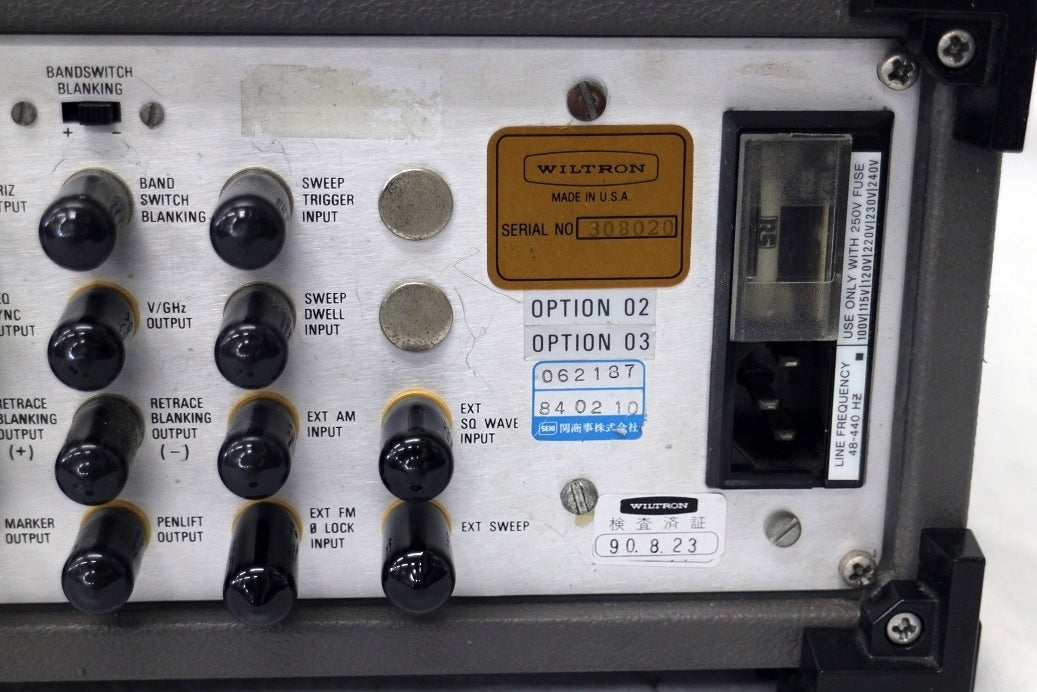 Anritsu 6659A Sweep Generator 10MHz-26.5GHz [b562715900]