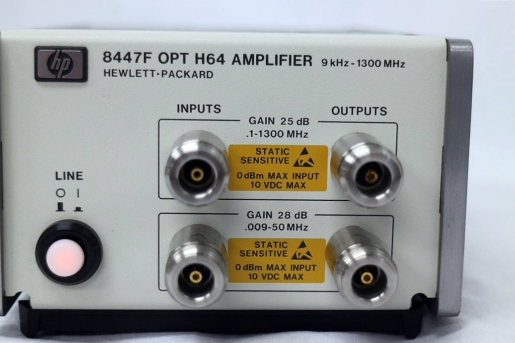 HP 8447F H64 Amplifier 9KHz-1300MHz 2ch [e520785998]