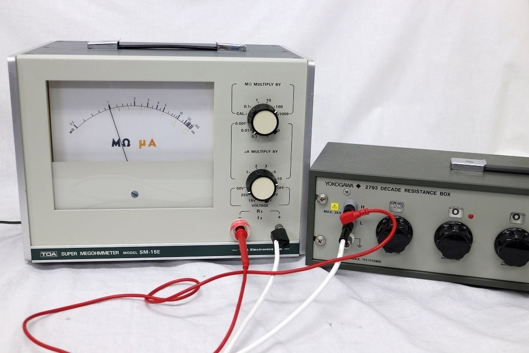 TOA SM-15E Super Mega Ohm Meter 0.05-100,000Mohms [g1003852615]