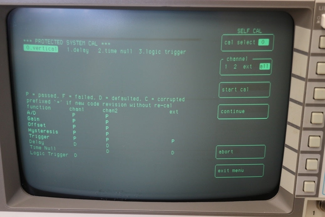 HP 54520A Oscilloscope DC-500MHz 2CH [e1003854184]