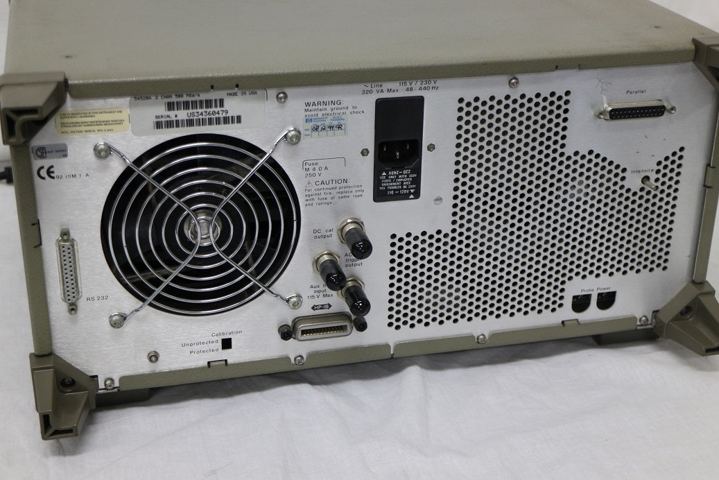 HP 54520A Oscilloscope DC-500MHz 2CH [e1003854184]