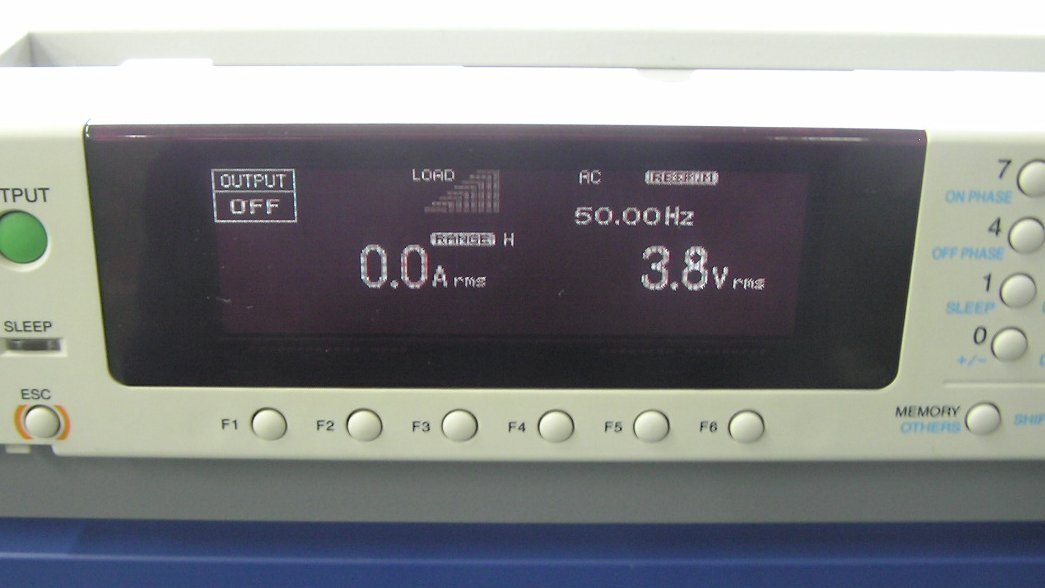 Kikusui PCR6000LE AC Power Supply 6kVA Single Phase (as-is) [g1236355520]