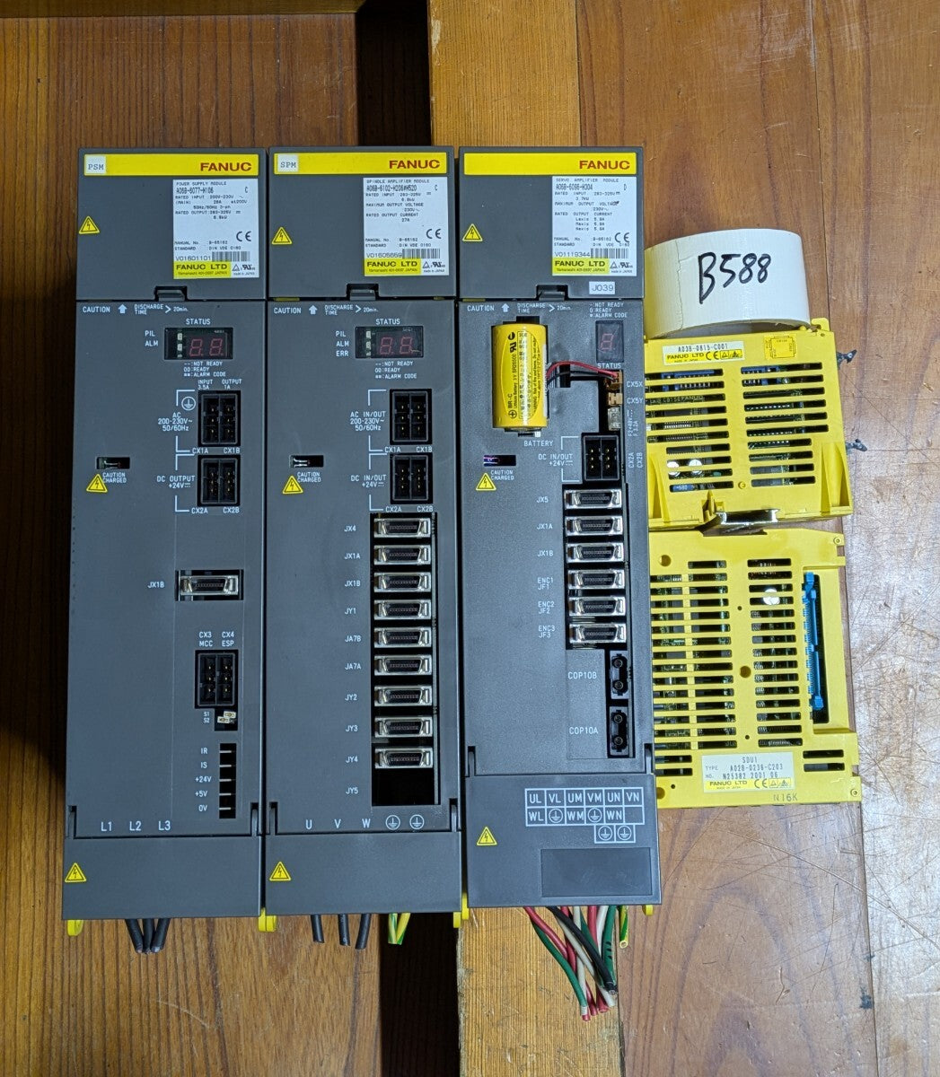 FANUC A06B-6077-H106 Power Supply Servo Amplifier 12 pcs [j1214247971]
