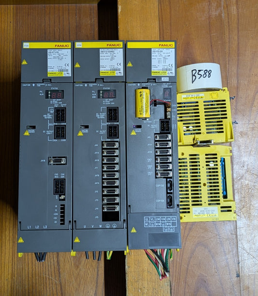 FANUC A06B-6077-H106 Power Supply Servo Amplifier 12 pcs [j1214247971]