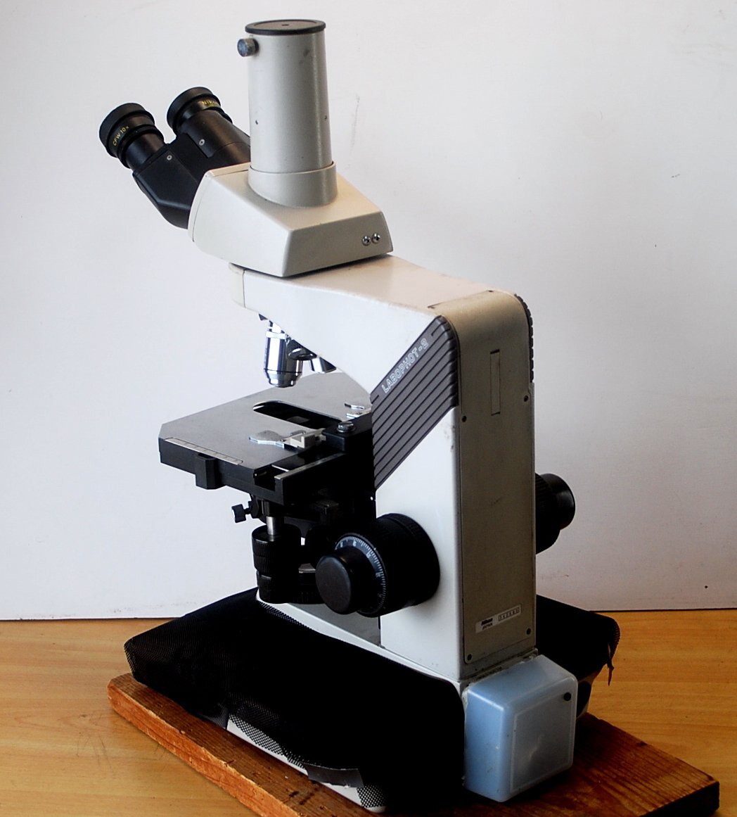 Nikon Y2 Microscope with Splan4X, CF-plan 10X, DplanAPO20X, CF-plan40X, CF-planAPO100Xoil, 12V 30W Halogen Lamp, Ceramic Stage [t1241578802]