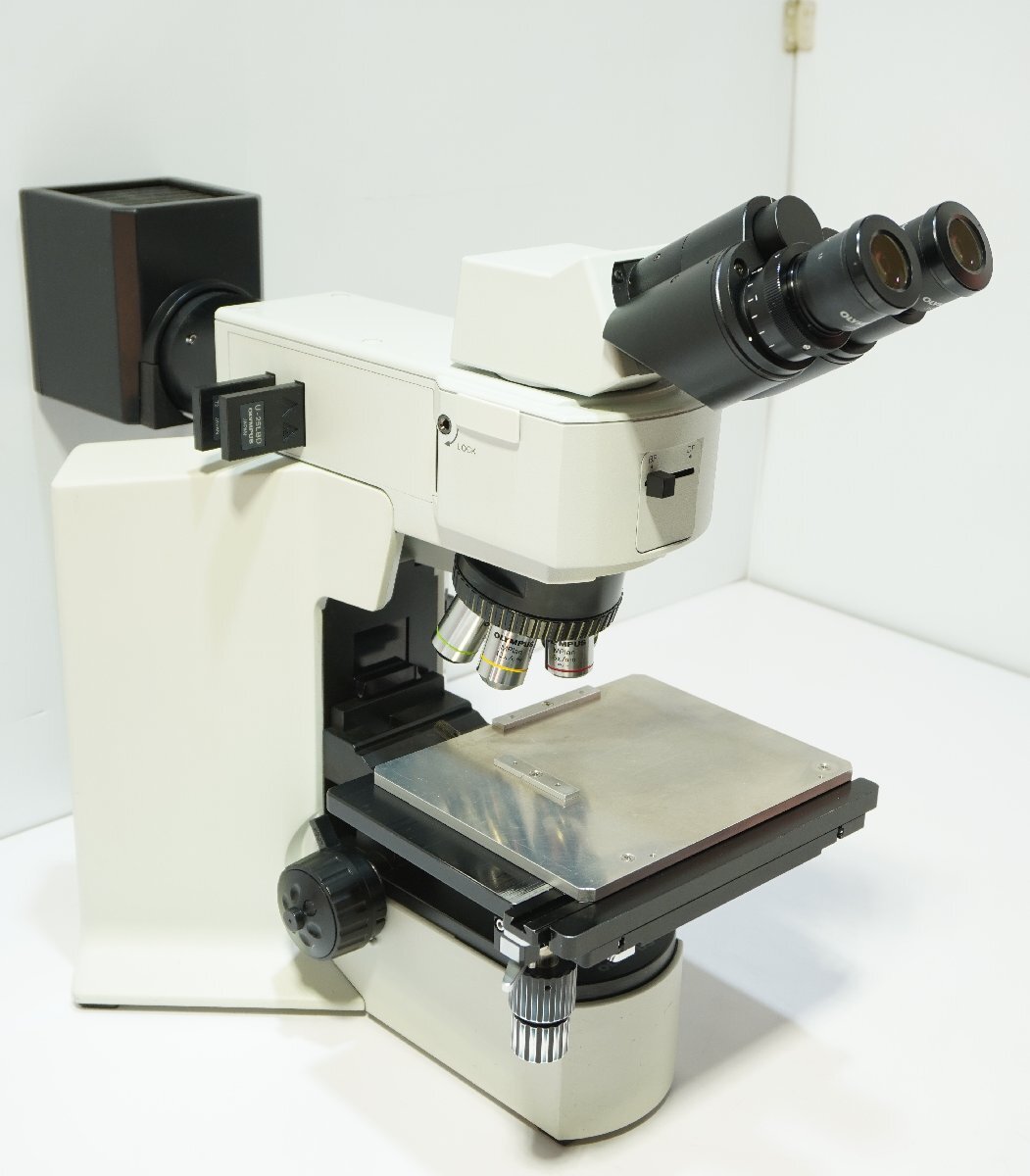 Olympus BX51RF Microscope with MPlanApo 2.5x 50x Objective Lenses [u1213585906]