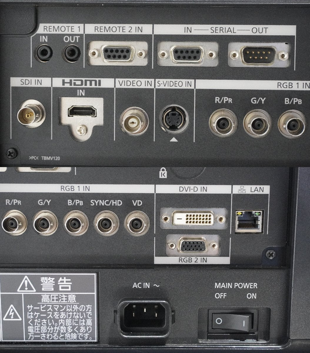 Panasonic PT-DZ8700 DLP Projector with TY-D75LE3 Zoom Lens [j1229794154]