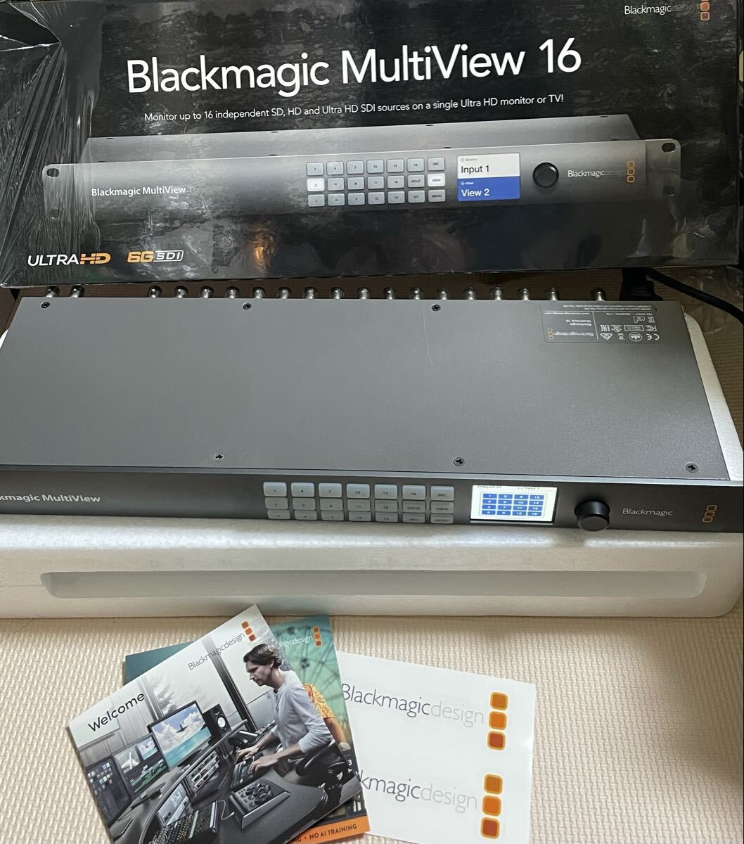 Blackmagic Design Multiview 16 Video Multiviewer [j1245522544]
